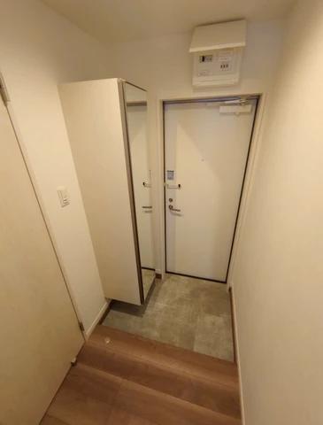 玄関　収納付きの玄関