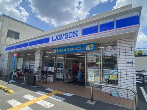 コンビニ　ローソン 杭全八丁目店（コンビニ）まで86m