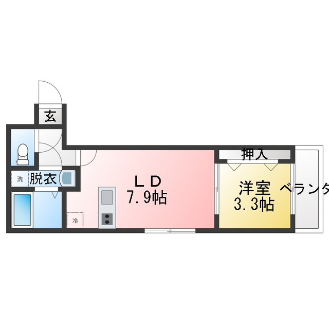エクレラージュの間取り写真