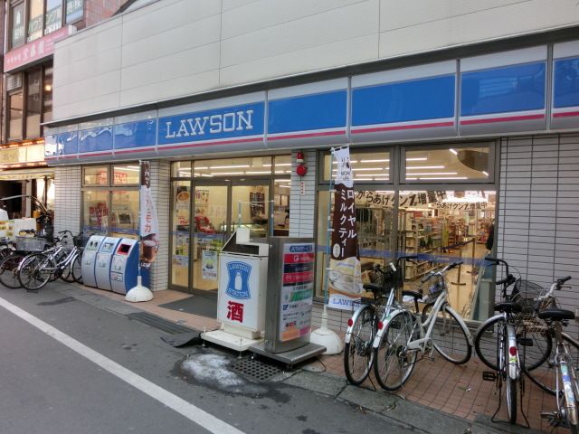 コンビニ　ローソン稲毛駅東口通店（コンビニ）まで150m