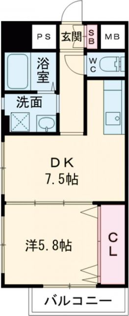 高見の里レジデンスの間取り写真