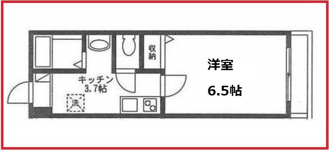 エムライズ田端の間取り写真