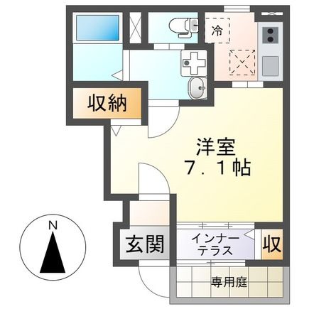 ゴールドの間取り写真