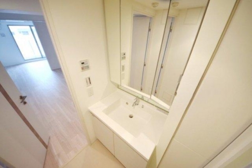 洗面設備　※別部屋の参考写真です。