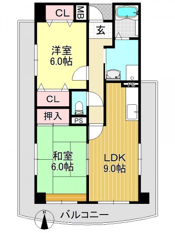 エスペランサ41の間取り写真