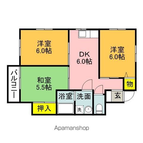 アーバンライフ千代町の間取り写真