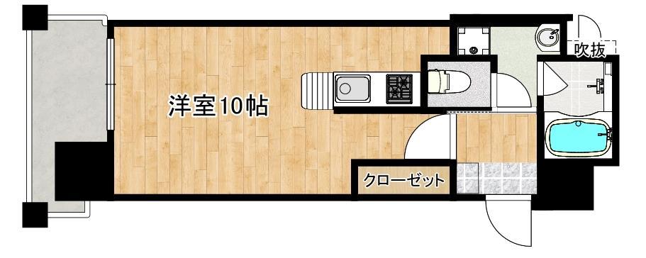 レジェンド中央駅前の間取り写真