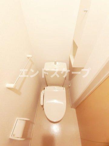 ＪＲ両毛線 新前橋駅 徒歩14分 2階建 築9年のトイレ写真