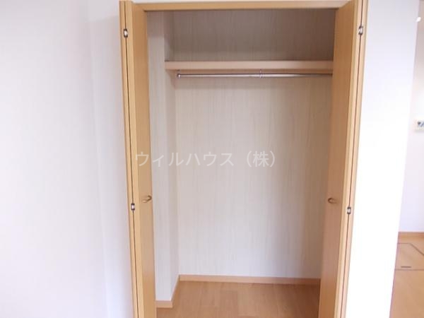 収納　クローゼット！