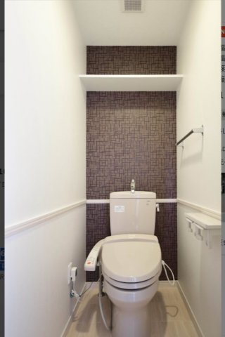 トイレ　清潔感のあるトイレです。