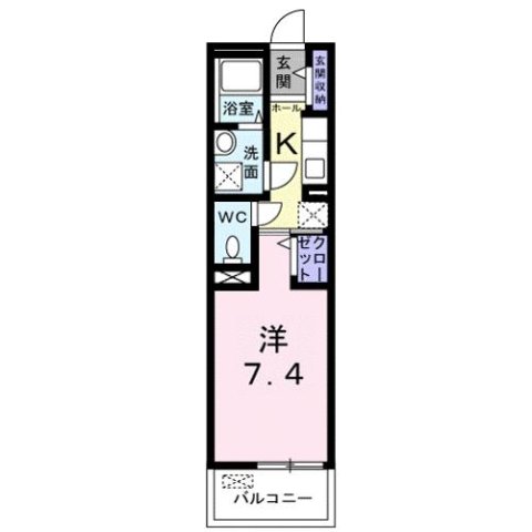 プラシ ド桜の間取り写真