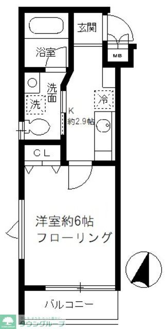 グランアセット月島の間取り写真