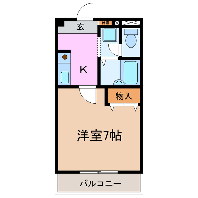 LUMiNA 赤池 South IIの間取り写真