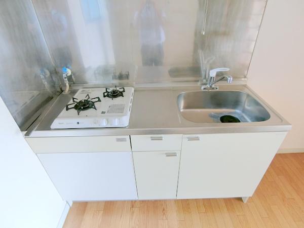 キッチン　★二口コンロ設置済み★