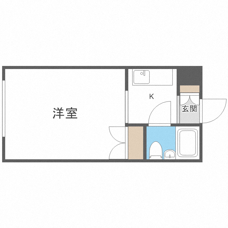 プレザント中村の間取り写真