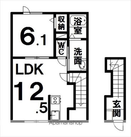 ラピスIIIの間取り写真