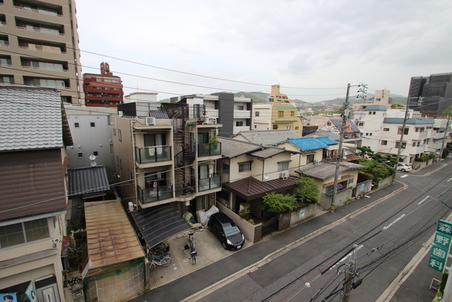 眺望　写真は違う号室です。