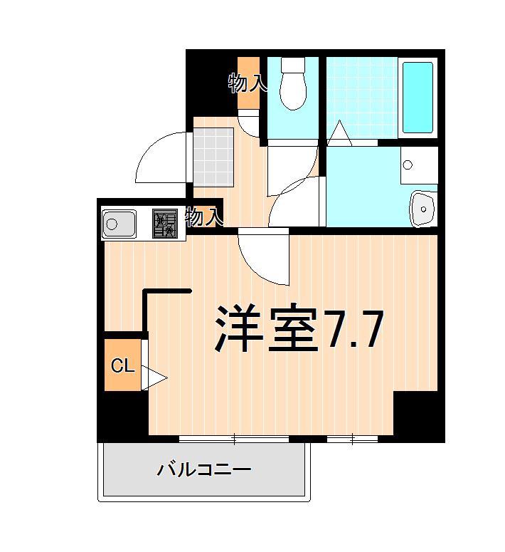 クレイシア蔵前の間取り写真