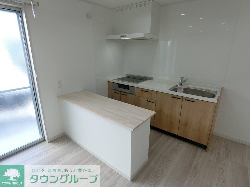 キッチン　2口IHキッチン！※モデルルームより配置のイメージ写真です…