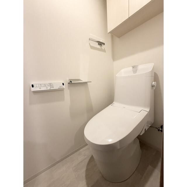 トイレ　ゆったりとした空間のトイレです