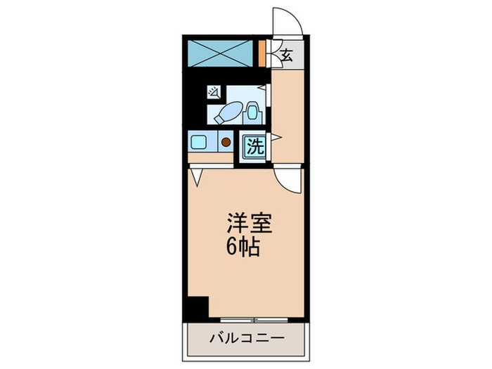 ライオンズマンション大森北の間取り写真
