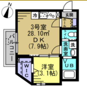 ルアナメゾン馬橋02の間取り写真