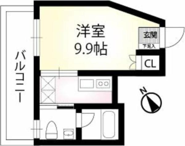 repetto上大岡の間取り写真