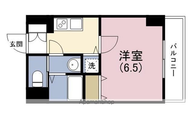 ＪＲ大阪環状線 京橋駅 徒歩6分 7階建 築8年の間取り写真