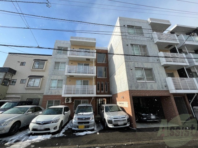 建物外観　札幌市東区北十九条東「テラスココロ」