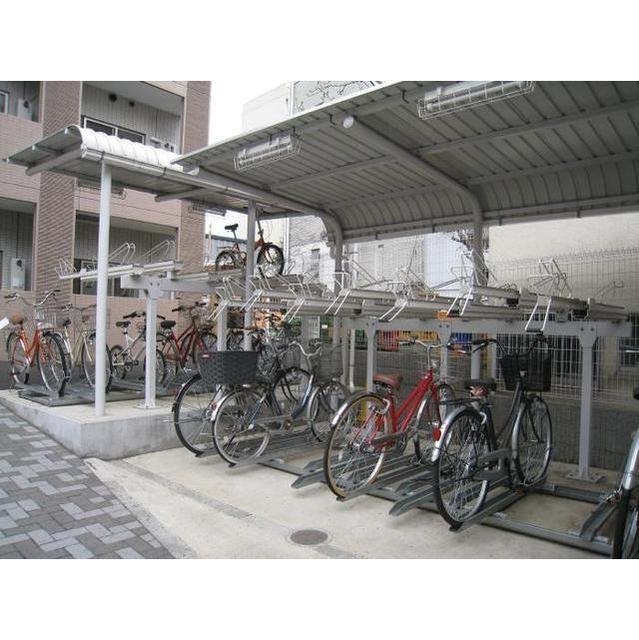 駐車場　駐輪場です。