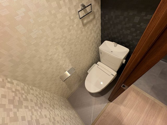 トイレ　ゆったりとした空間のトイレです