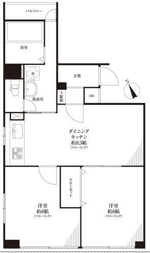 池袋本町ビルの間取り写真