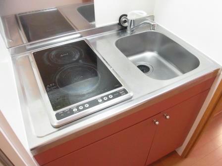 キッチン　電気コンロ☆火災防止に一役♪