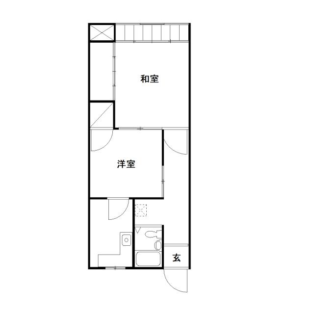 興南シティの間取り