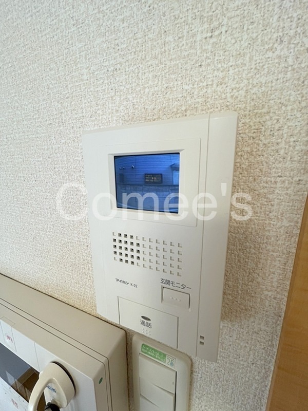 セキュリティ　モニター付きインターホン