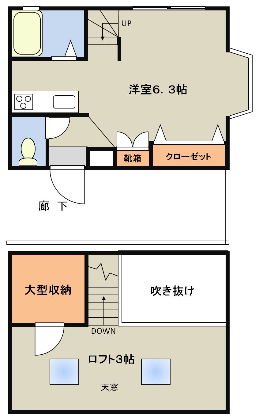 ラスペチアの間取り写真