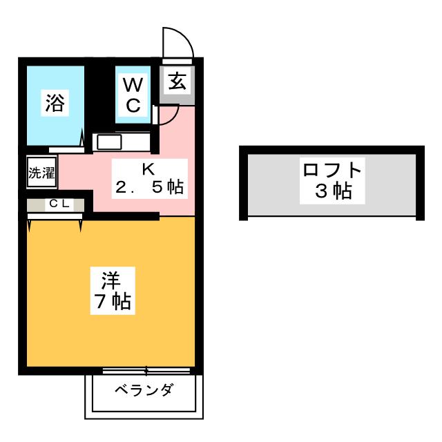 フォーユーハイツIIの間取り