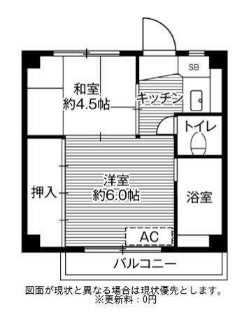 ビレッジハウス下北１号棟の間取り