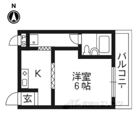 【スカイドーム寺田の間取り】