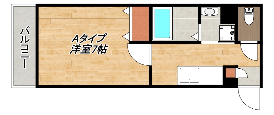 【鹿児島市新栄町のマンションの間取り】