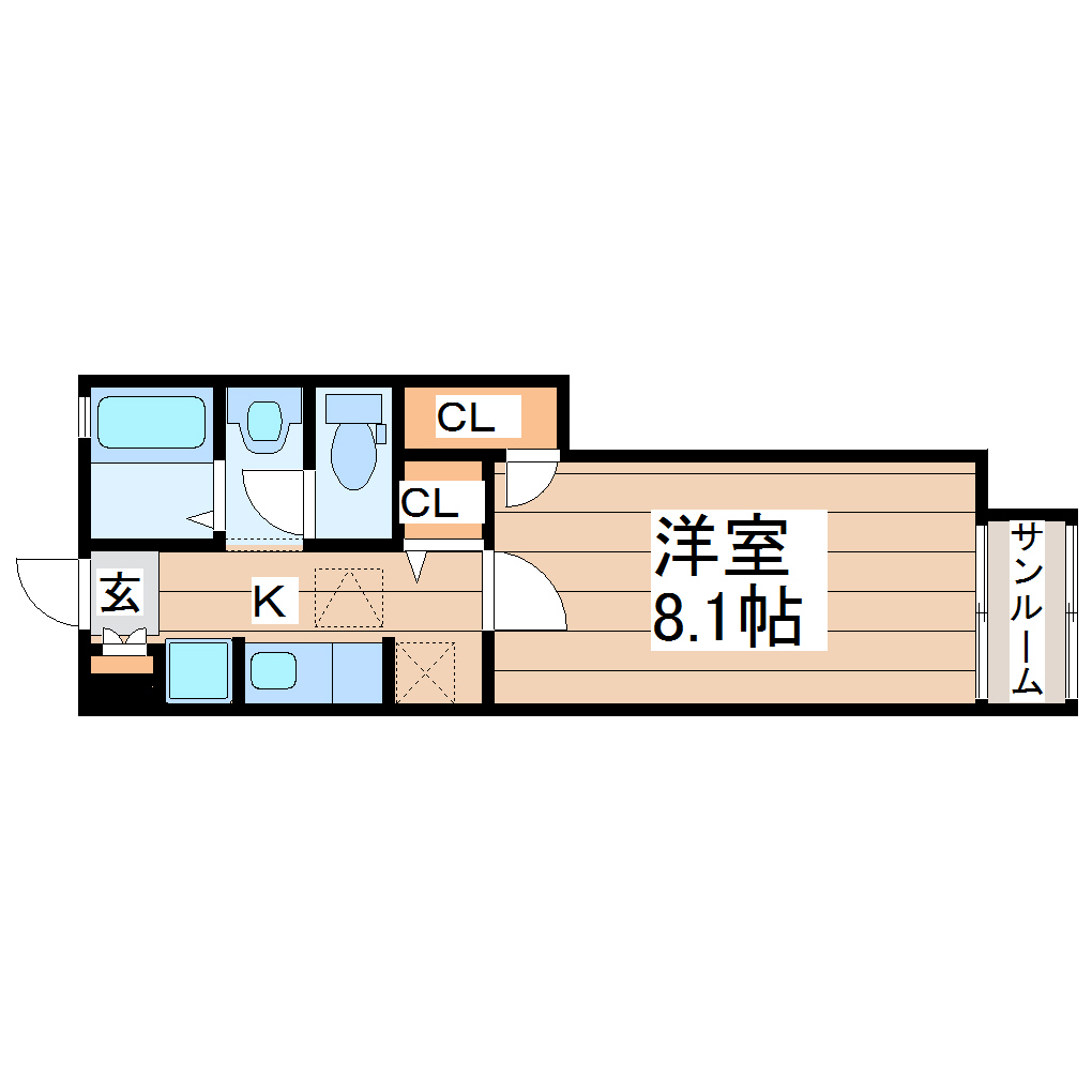 ファーストブリッジの間取り