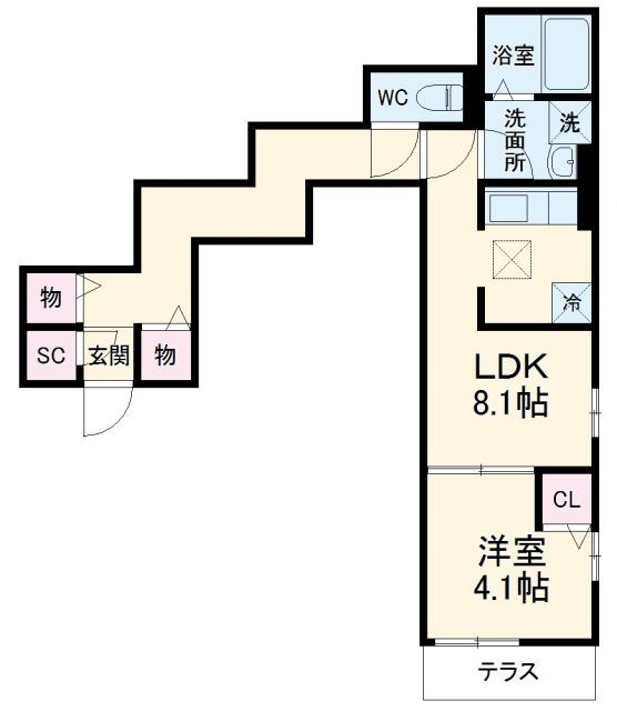 クレスタの間取り