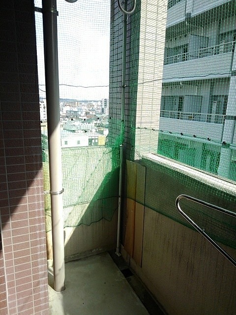バルコニー　南東向きです。