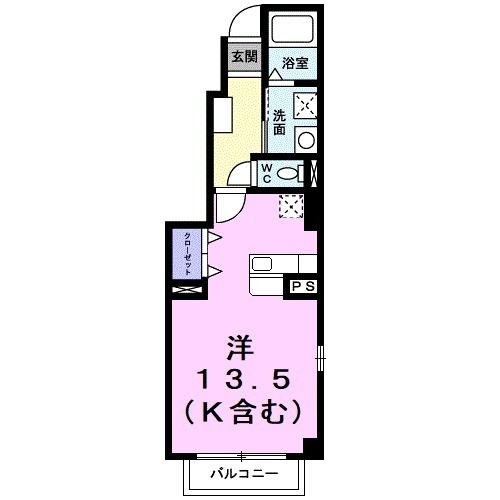 【プリート　カーサ　マルタIIの間取り】