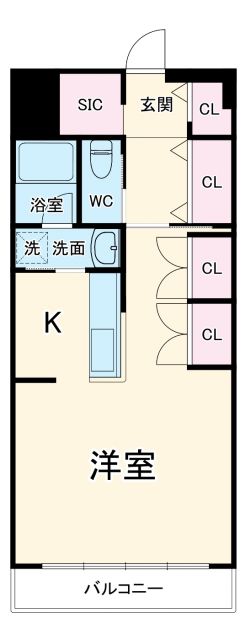 モンレーヴ千種の間取り