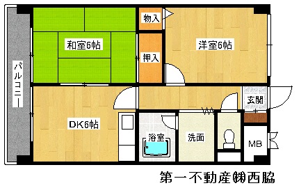 ウエストヒルズ　JR加古川線の間取り