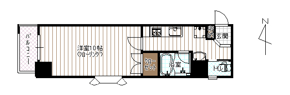 フレリア学園都市の間取り