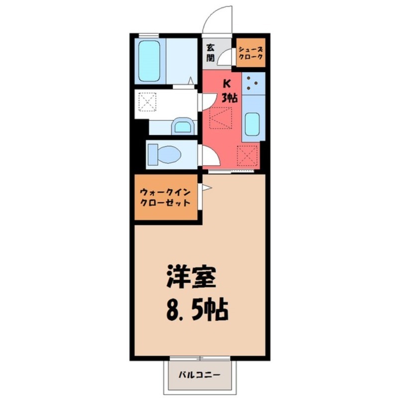 ポレール神山の間取り