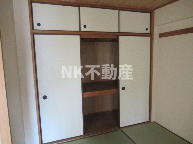 収納　収納のためのスペースです