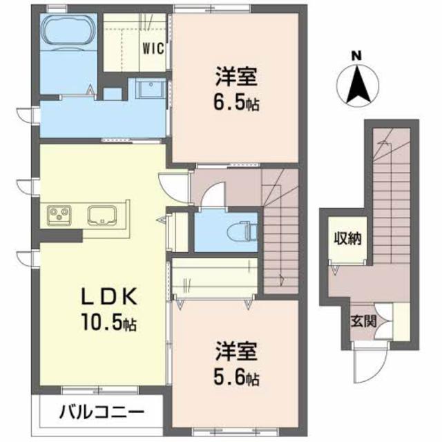 シャルムコートの間取り